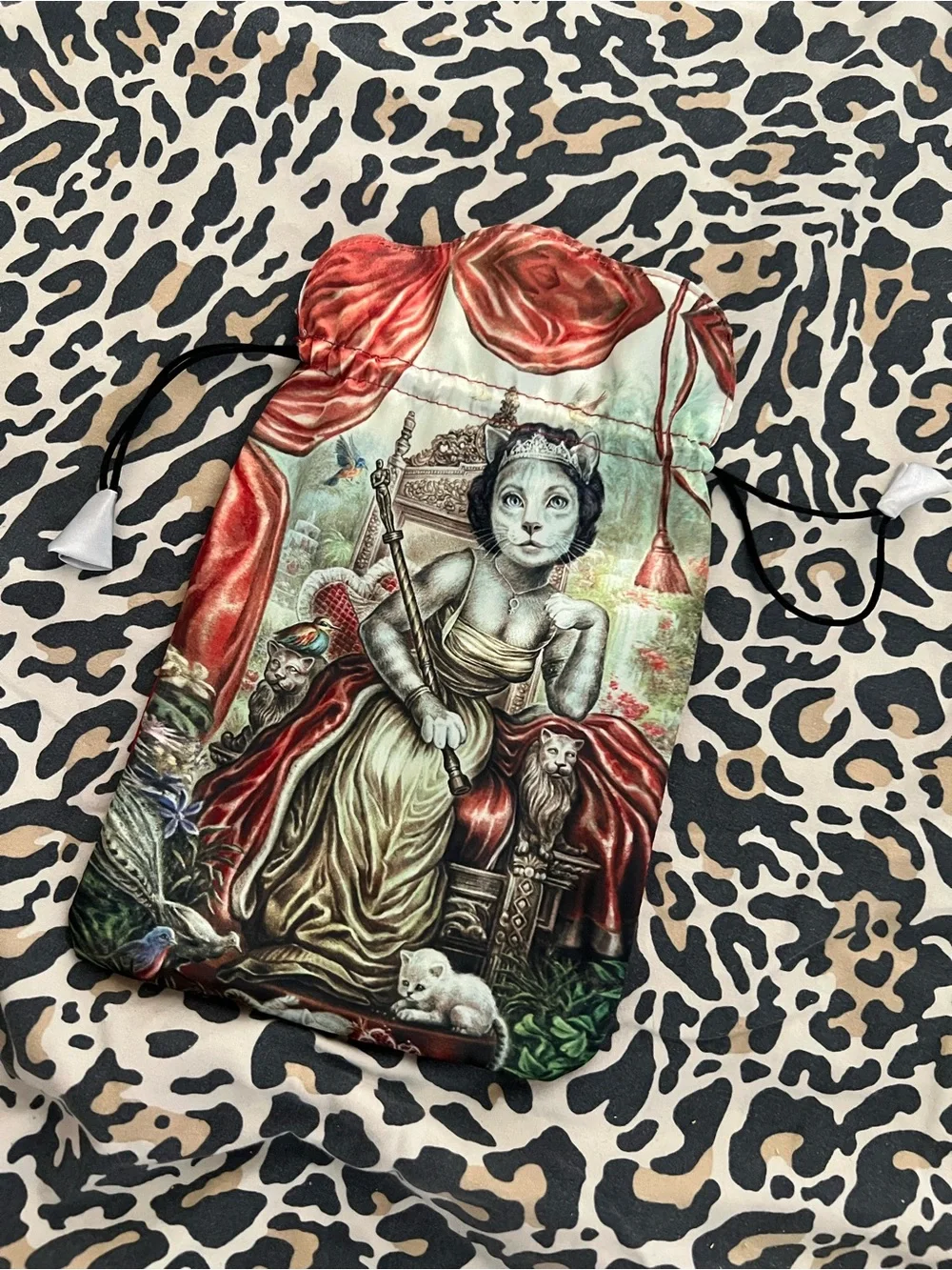Satin Bastet kitten bag